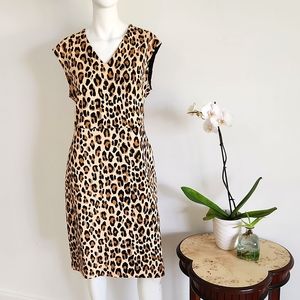 Escada Animal Print Dress